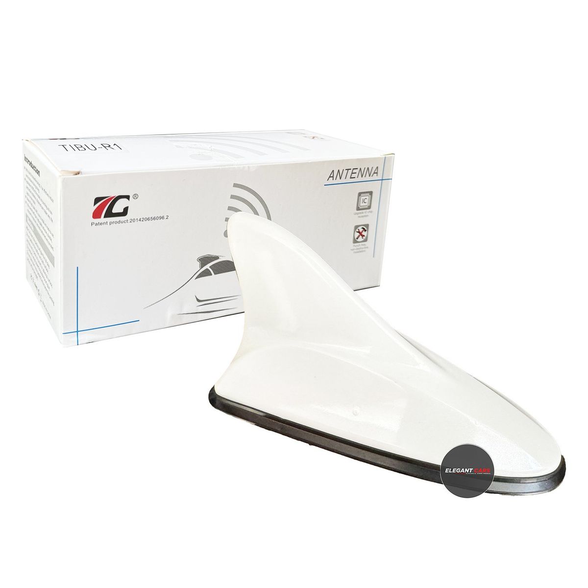 JET - Antena Aleta de Tiburon Blanco Shark