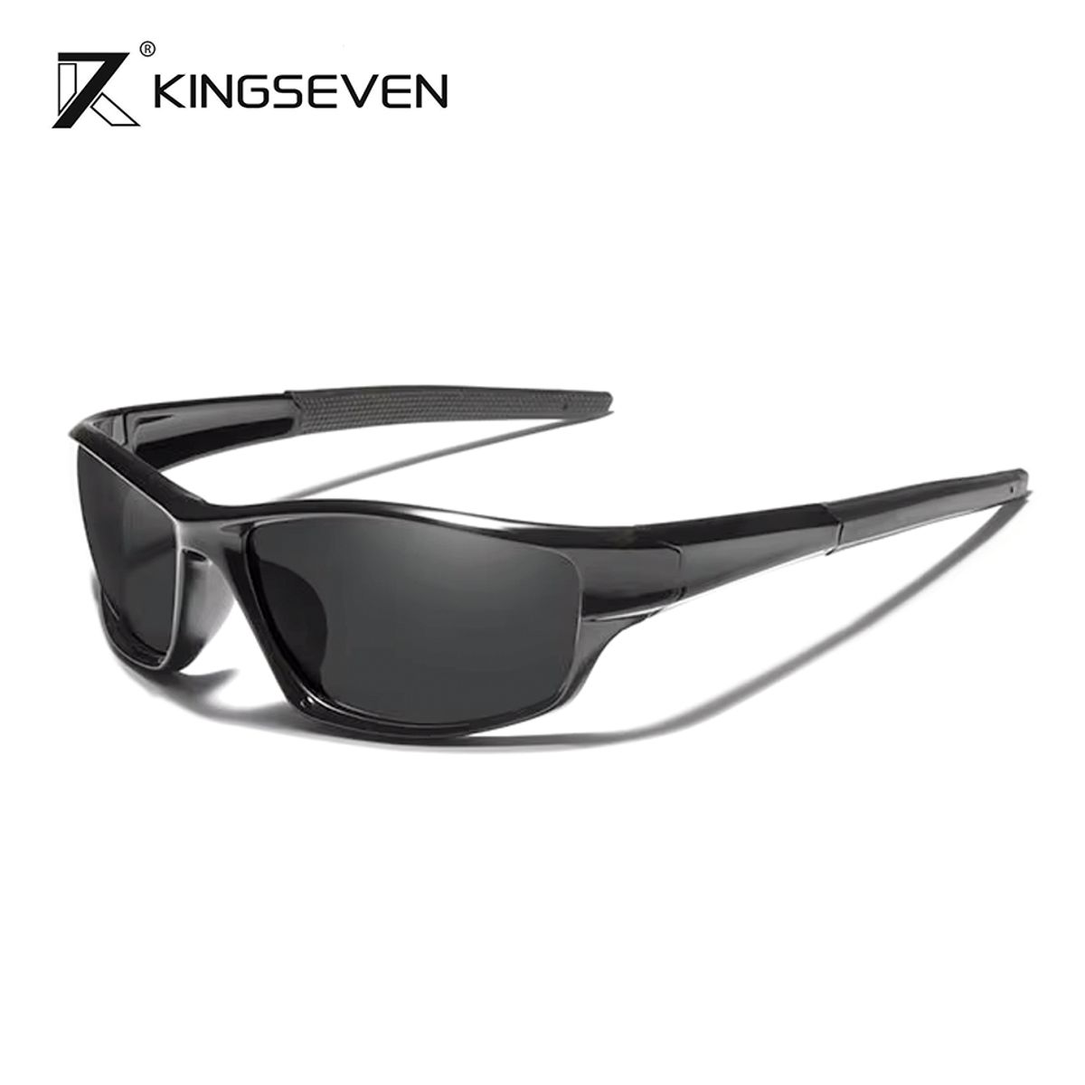 KINGSEVEN - Lentes de sol deportivo polarizado kingseven - red