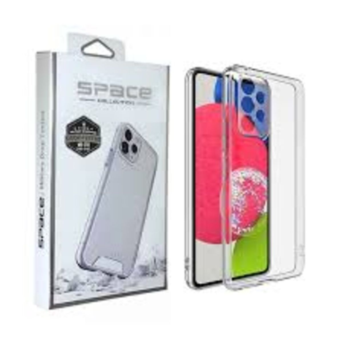 SPACE - Case Space Para Samsung A33-Transparente