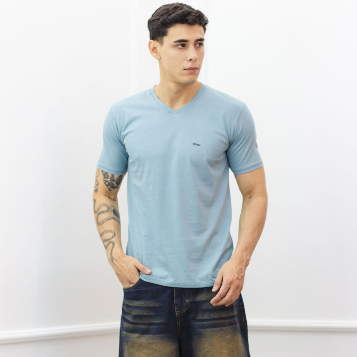 A VANTGARDESTYLE - POLO SLIM FIT CABALLERO MC - JERSEY 100% ALGODON