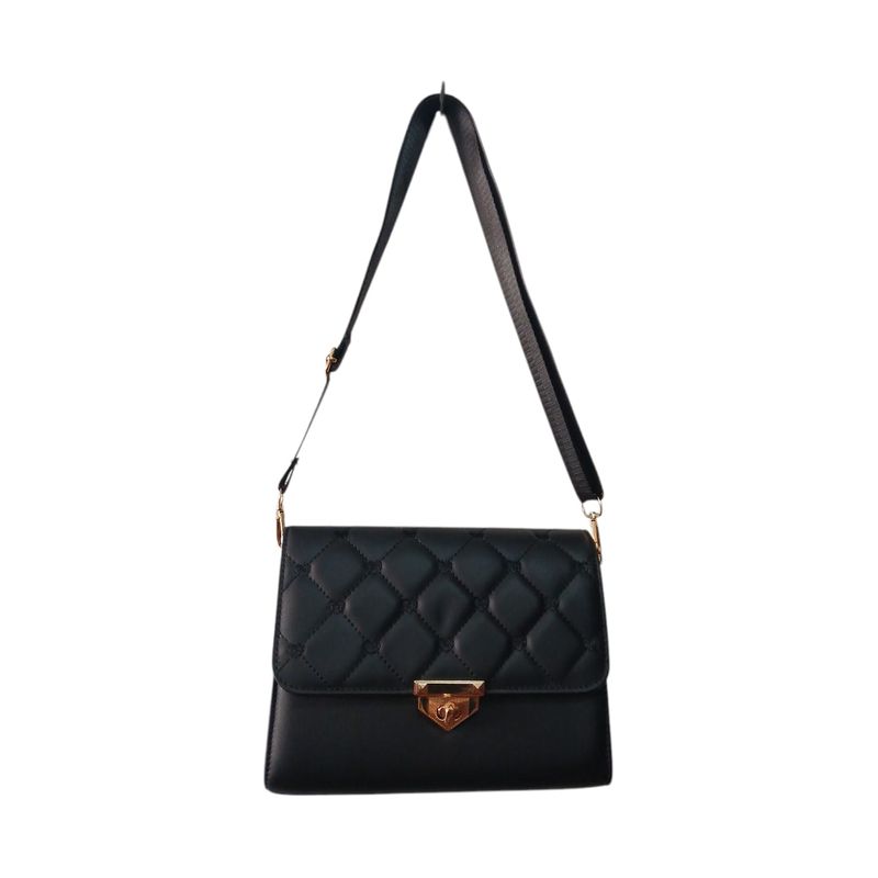 GENERICO - CARTERA  MORRAL PARA DAMA-NEGRO-GENERICO