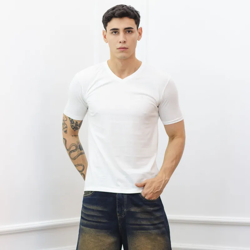 A VANTGARDESTYLE - POLO SLIM FIT CABALLERO MC - JERSEY 100% ALGODON