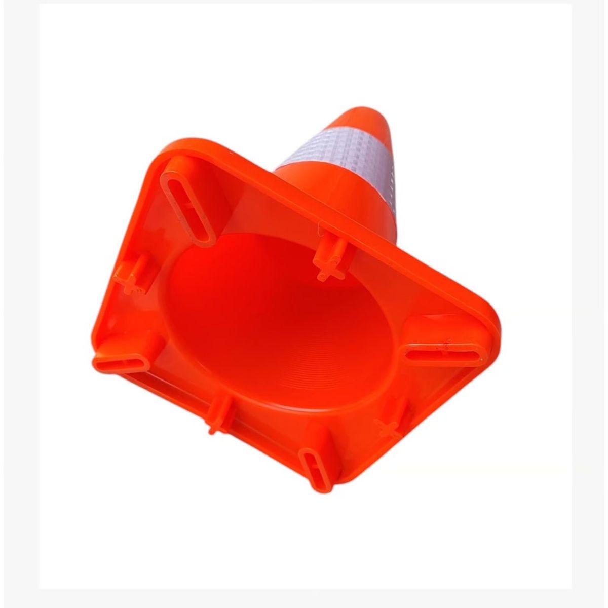 GENERICO - Cono De Seguridad Vial Reflectivo PVC 30 CM