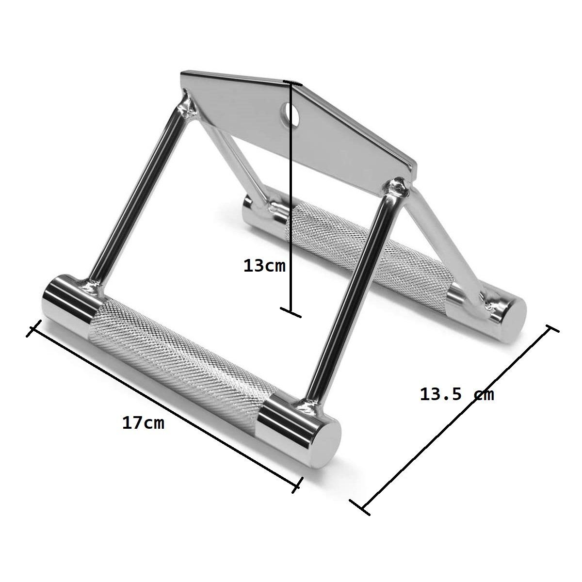 GENERICO - Agarre Barra de Polea Doble Estribo para Remos y Mas