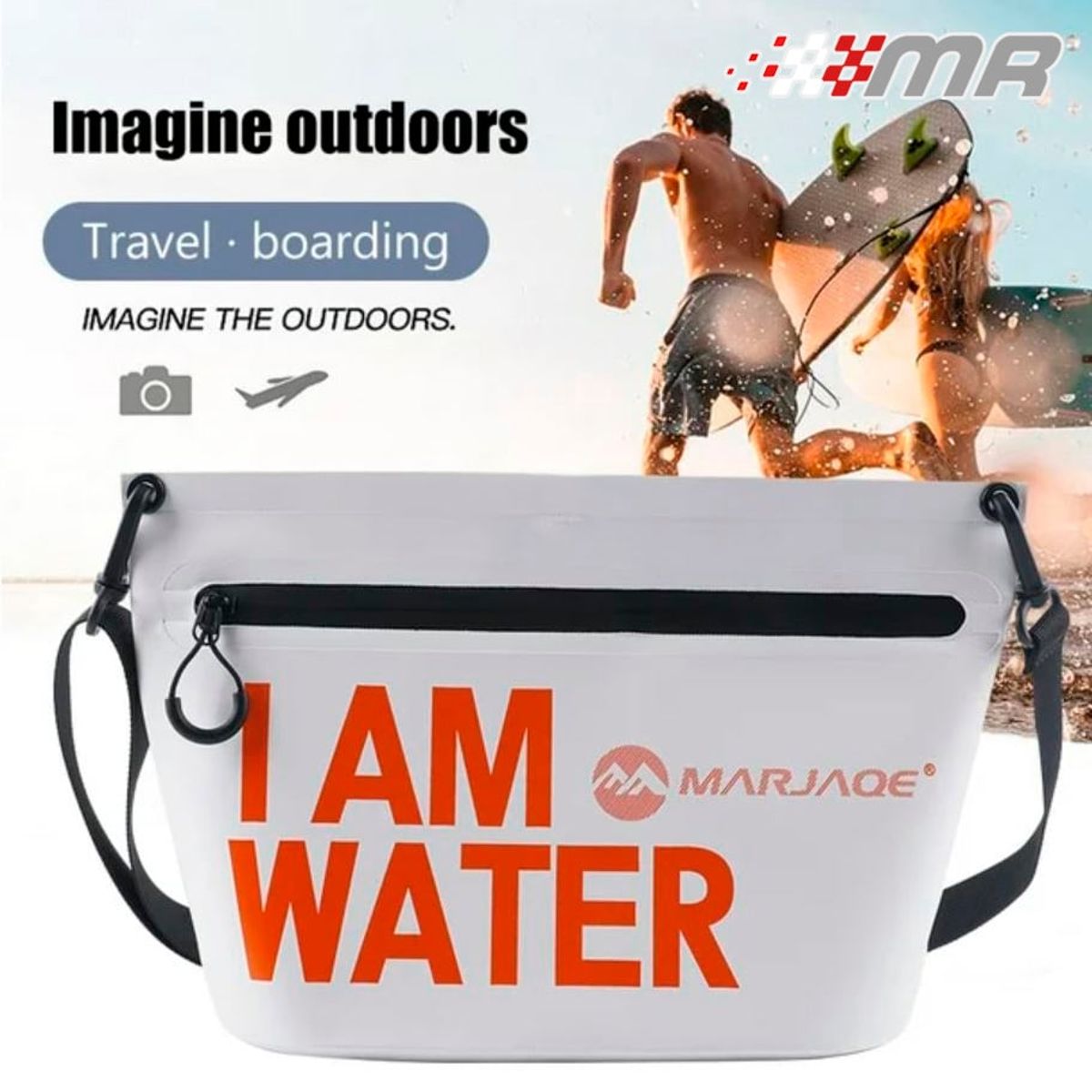 GENERICO - Bolso impermeable deportivo a prueba de agua