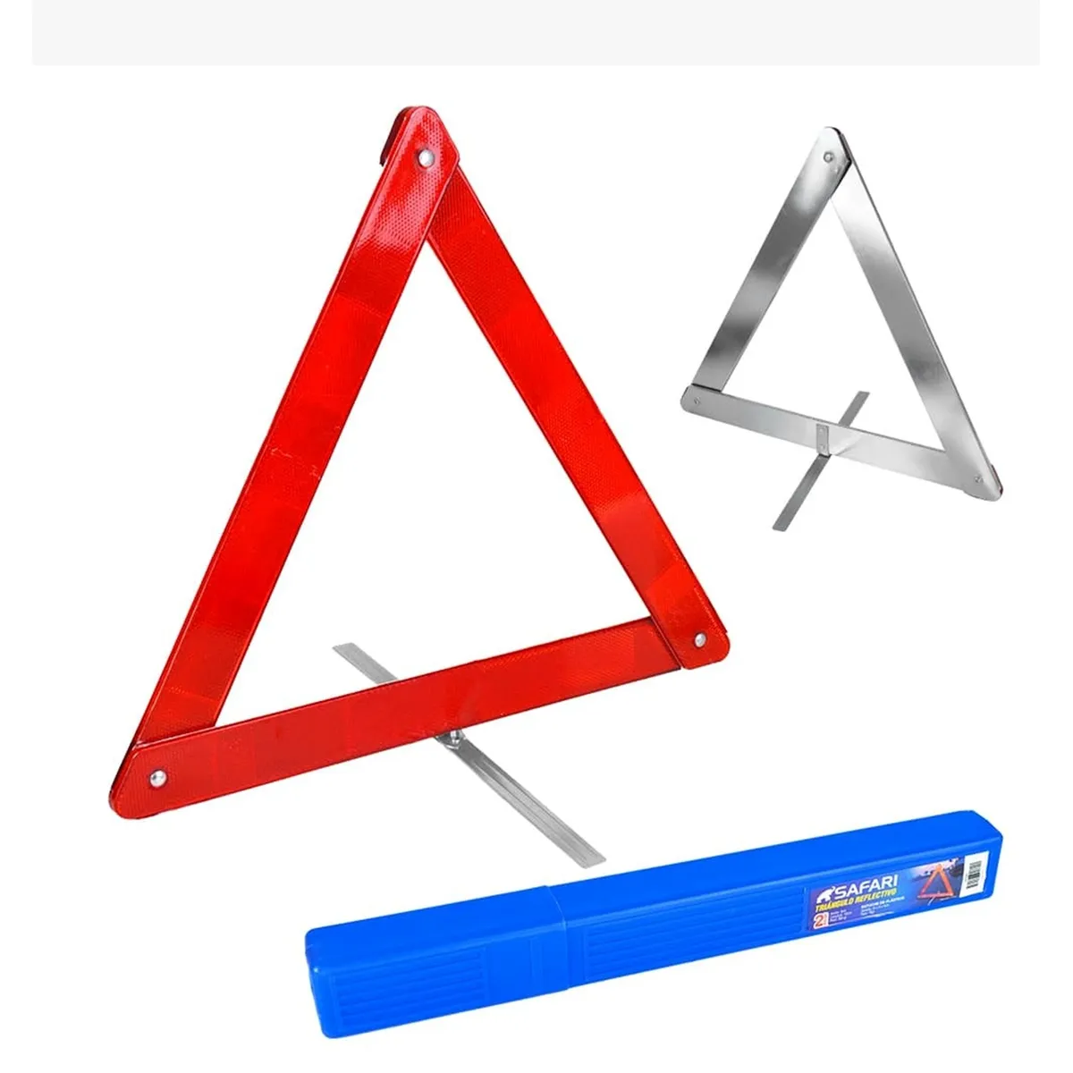 GENERICO - Triangulo De Seguridad Vial  Reflectivo 41CM