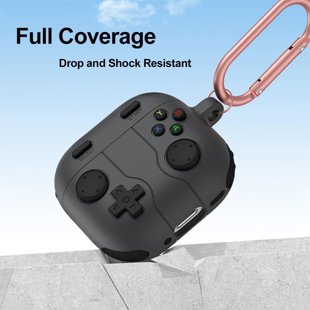 GENERICO - Case Funda Protector de Silicona para Audífonos Airpods 4 2024