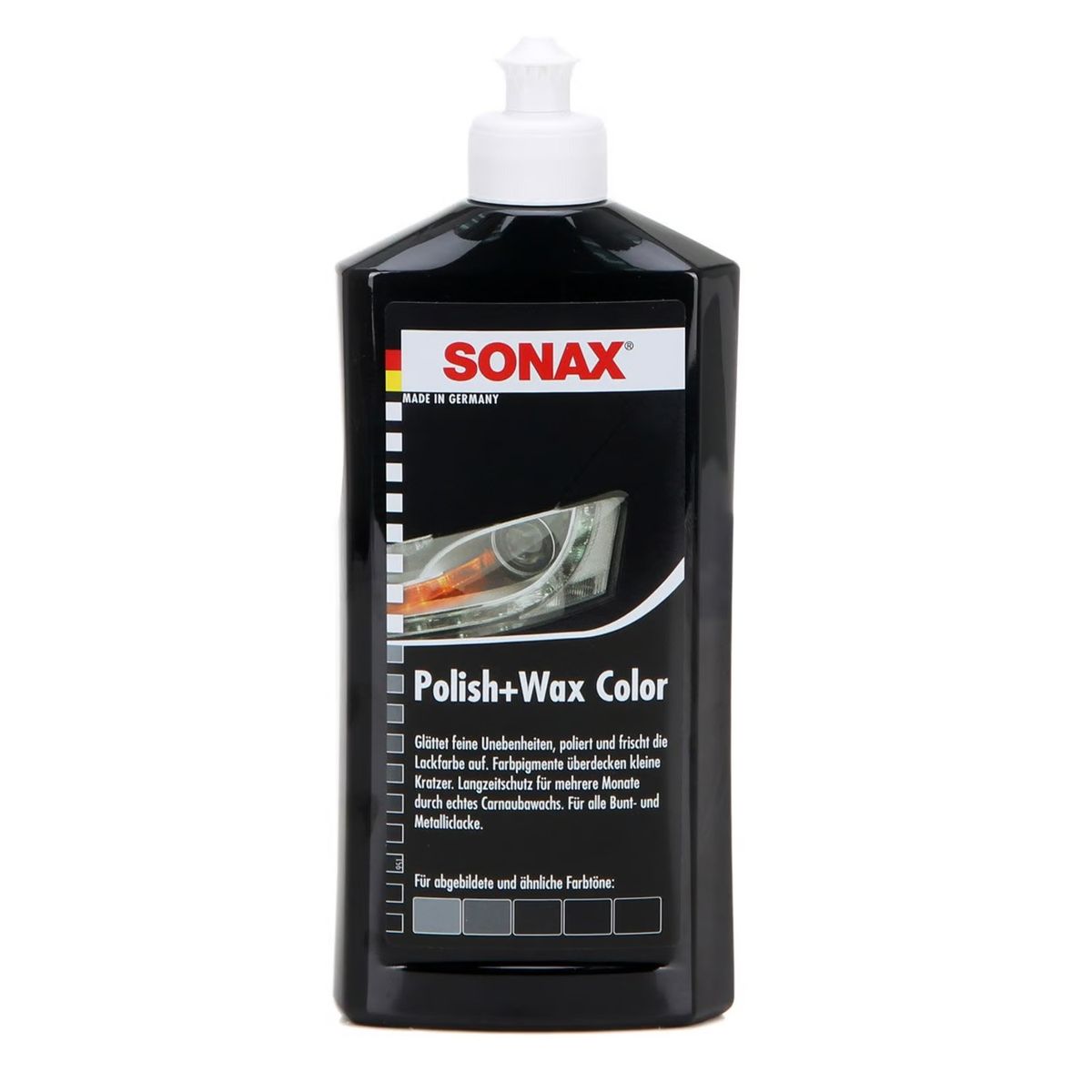 SONAX - Cera Sonax Líquida 500ML Negro