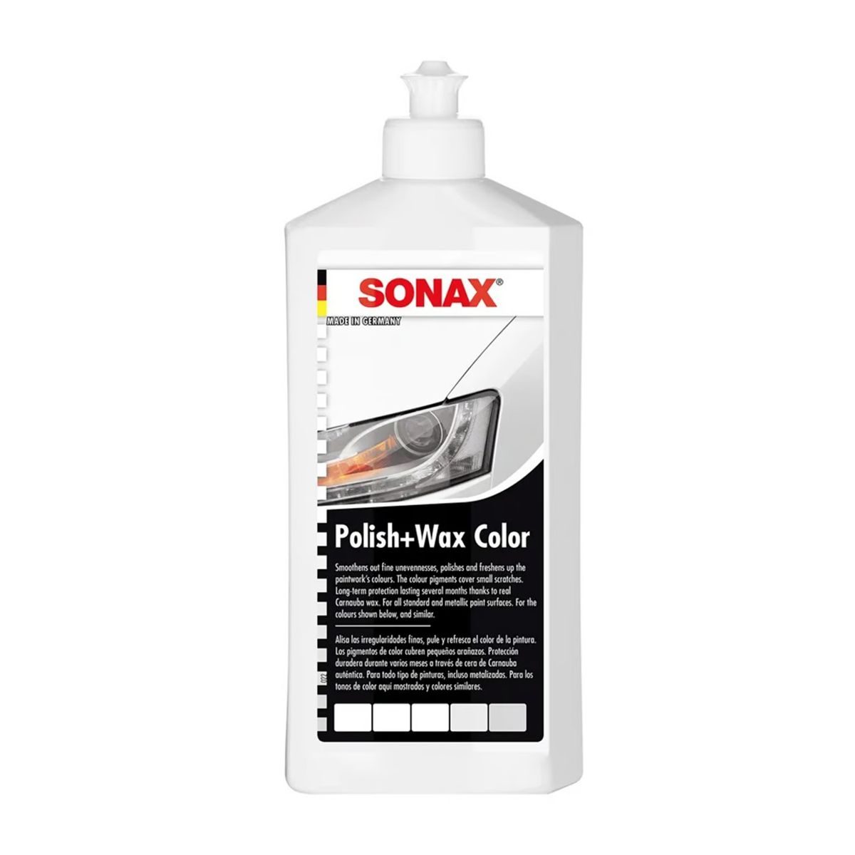 SONAX - Cera Sonax Líquida 500ML Blanco