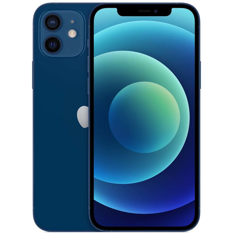 APPLE - Iphone 12 128GB, Azul, Bateria 100%, Leer descripción, ENVIO INMEDIATO, Reacondicionado.