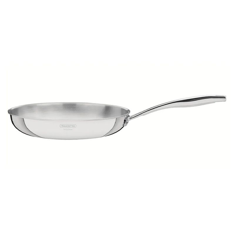 TRAMONTINA - Sarten de acero inoxidable 30 cm grano