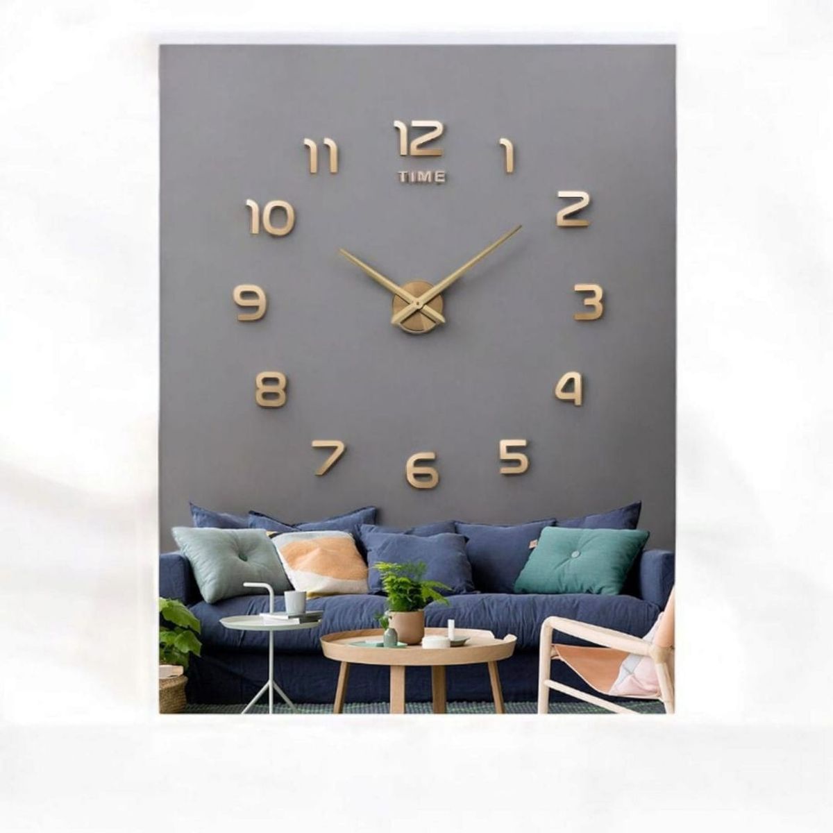 GENERICO - Reloj 3D Grande NModelo Europeo con Relieve