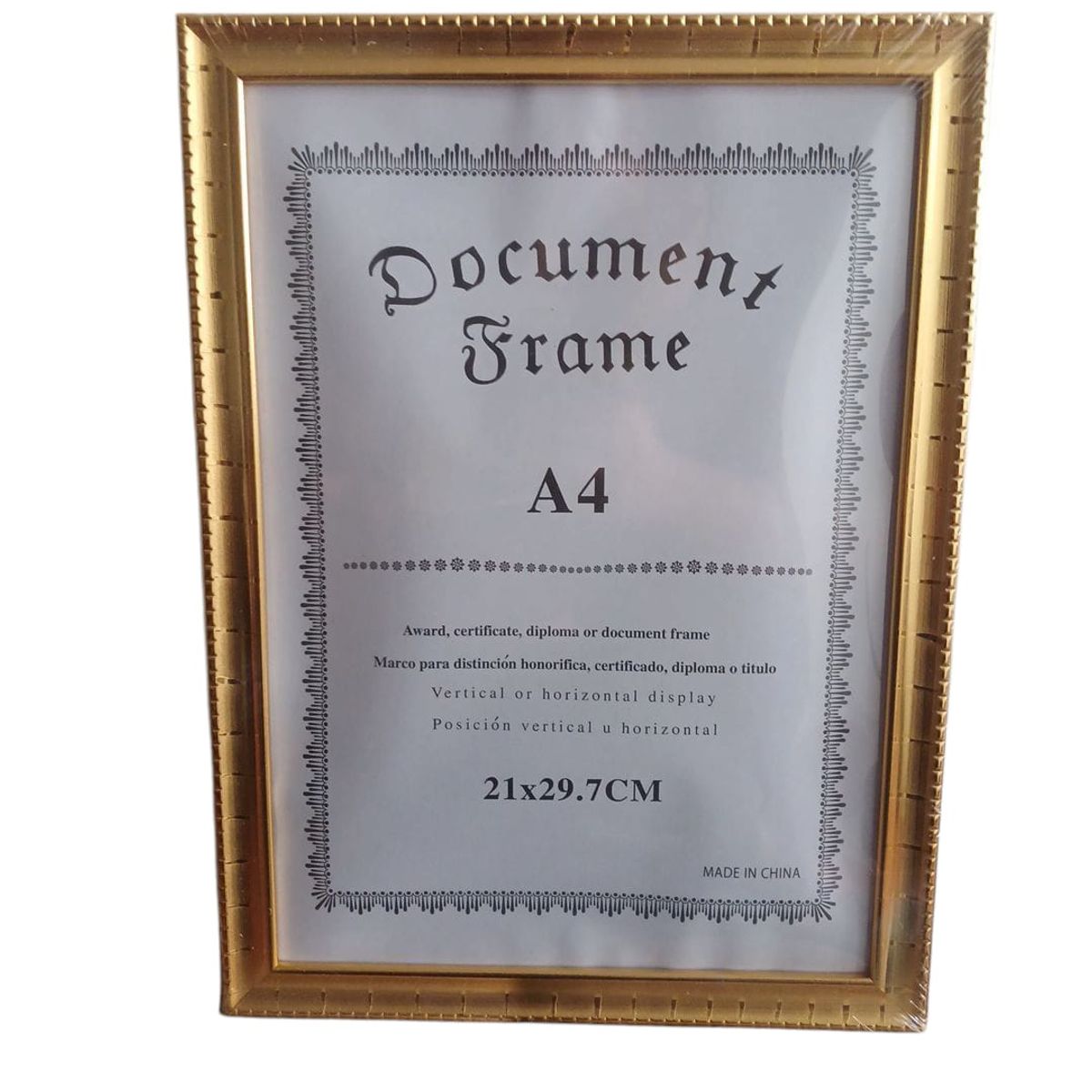 GENERICO - MARCO PARA  FOTO  DORADO - GENERICO