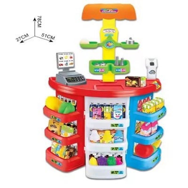 GENERICO - Juguete Set Supermercado de 38  pzs para niños