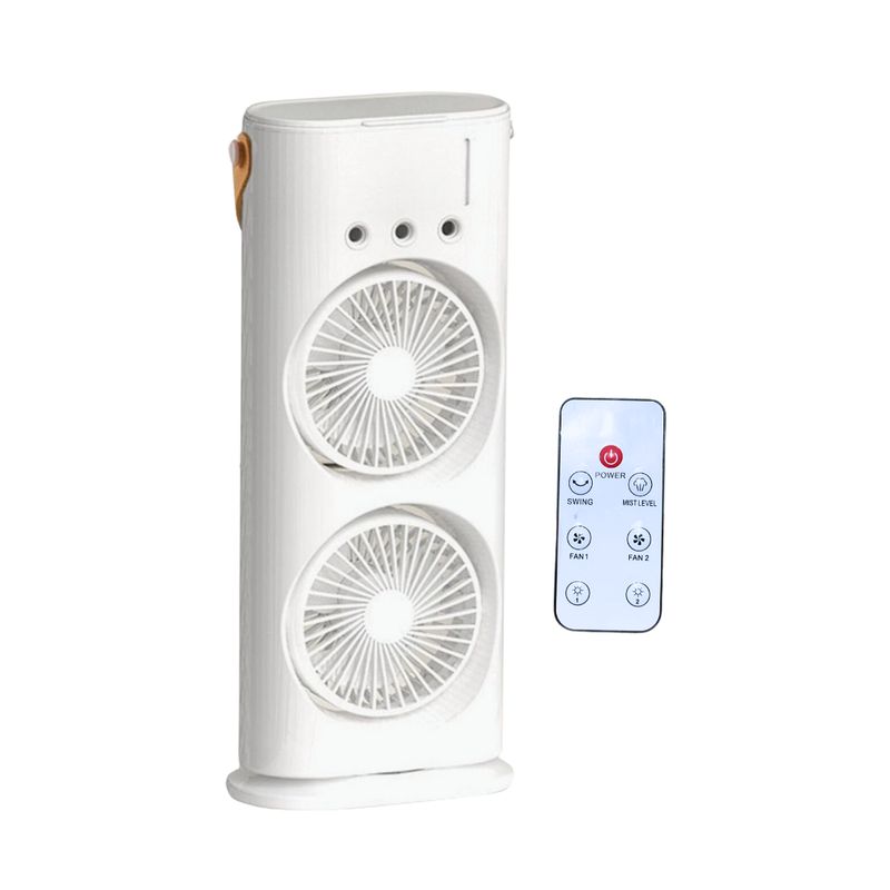 GENERICO - BRISAMAX ventilador doble a control remoto