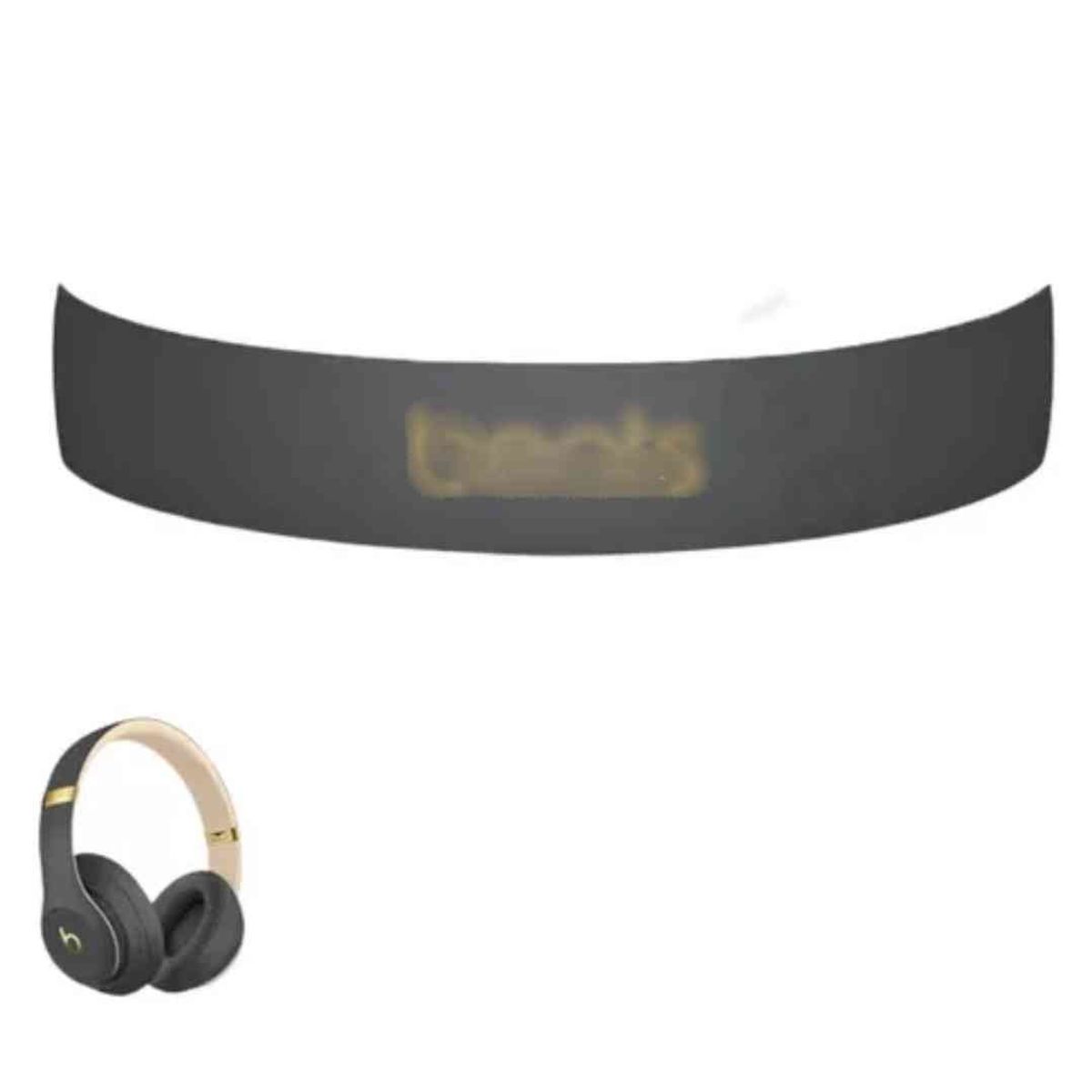 GENERICO - Repuesto De Vincha Diadema Con Perno Para Beats Studio 2 Y 3 Gris