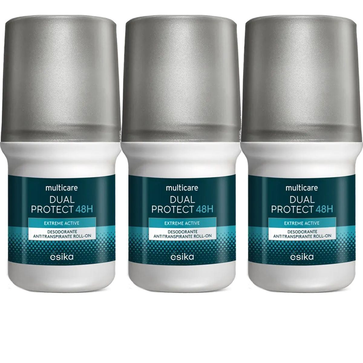 ESIKA - Pack x3 DUAL PROTECT 48h desodorante Esika 50ml