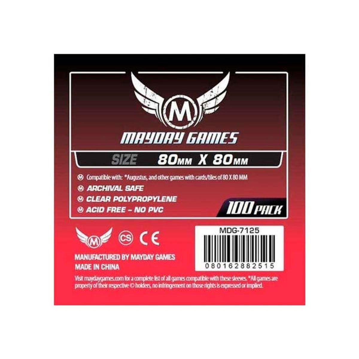 GENERICO - FUNDA 80 X 80 MM (100 ST.) MAYDAY