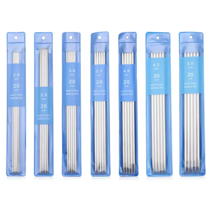 GENERICO - Agujas Palitos De Tejer Rectas - Por 7 Juegos