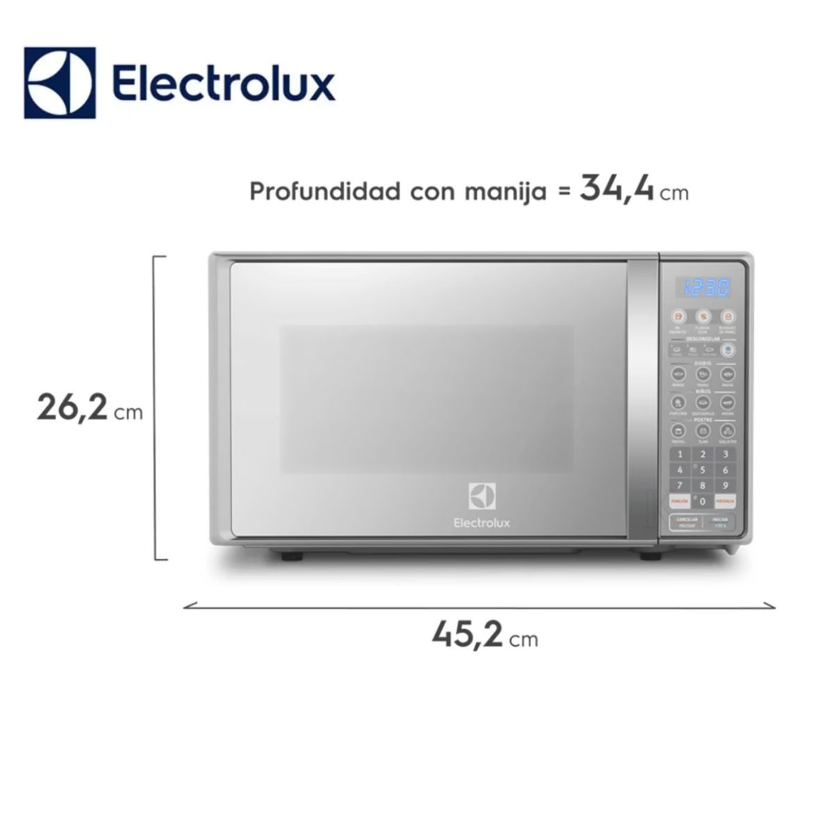 ELECTROLUX - Microonda Electrolux de 20 Litros EMDO20S2GSRUG