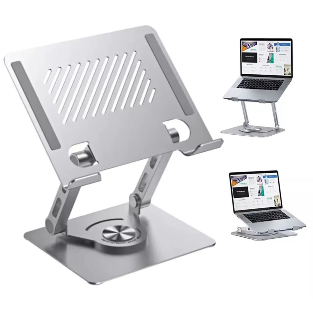 SEISA - Soporte portátil plegable para notebook y tablet con 10 posiciones