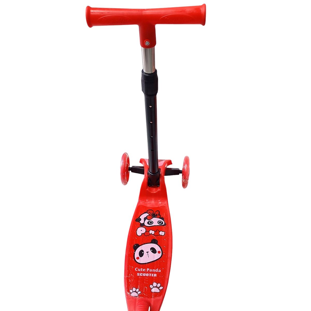 GENERICO - Scooter para niños plegable con luces Rojo
