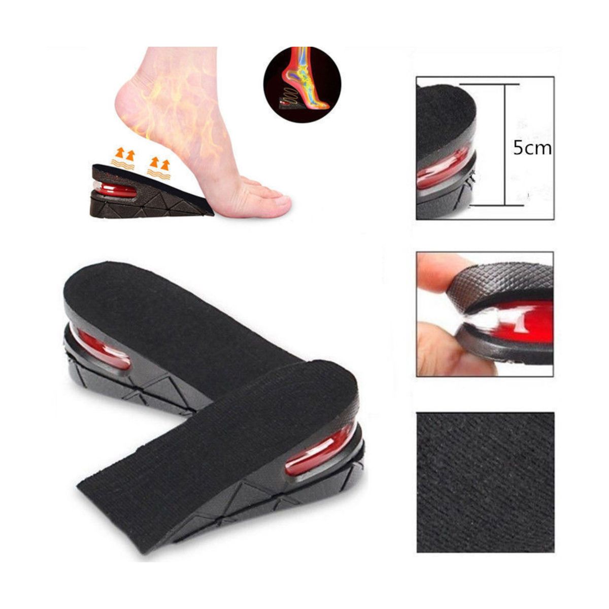 ROHS - Plantillas Elevadoras Altura y Confort al Instante