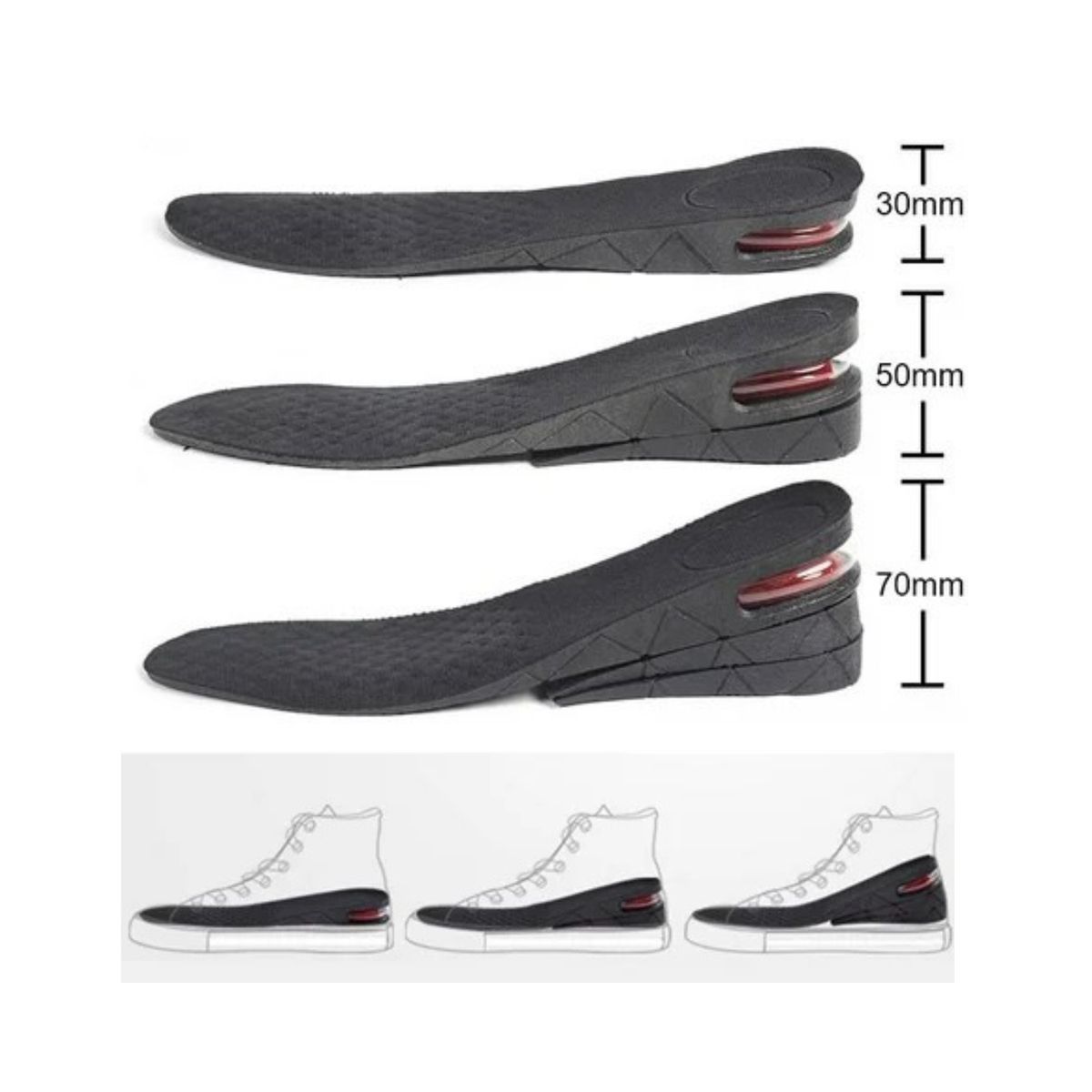 ROHS - Plantillas Elevadoras Altura y Confort al Instante