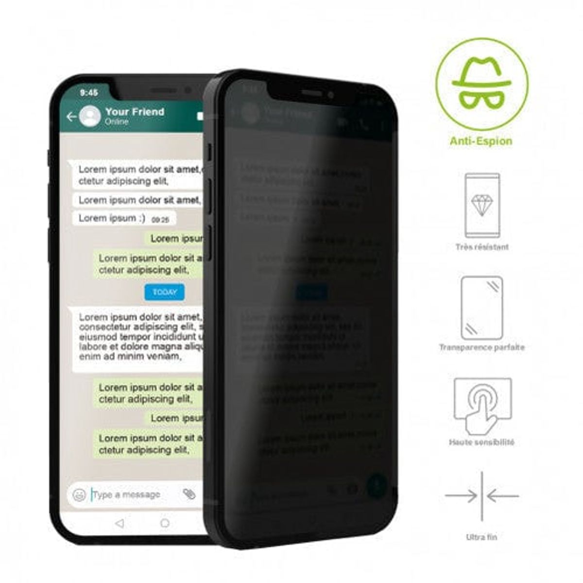 GENERICO - Honor Magic V3 Hidrogel Antiespia Mate Mica
