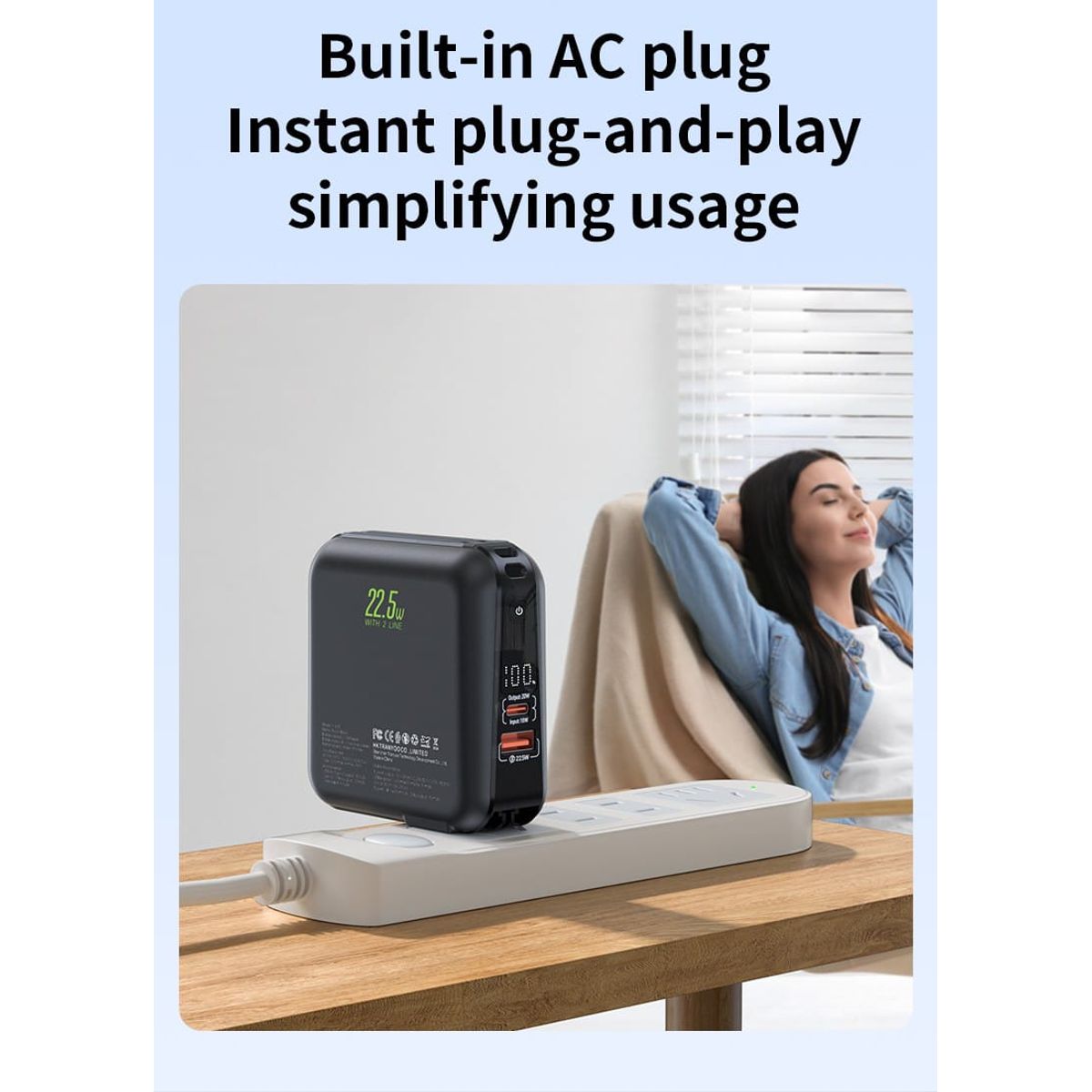 OEM - Tranyoo Power Bank 15000mAh Cargador Portatil