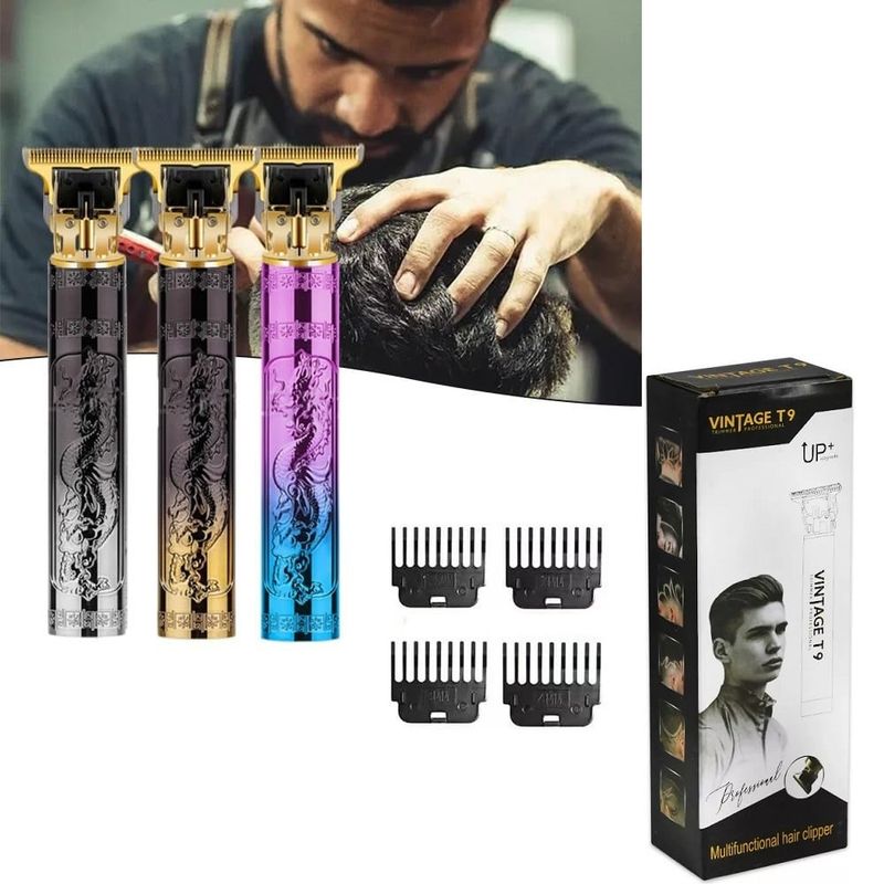 GENERICO - Maquina cortador Diseño Cabello y Barba Trimmer Patillera Buda Dragón
