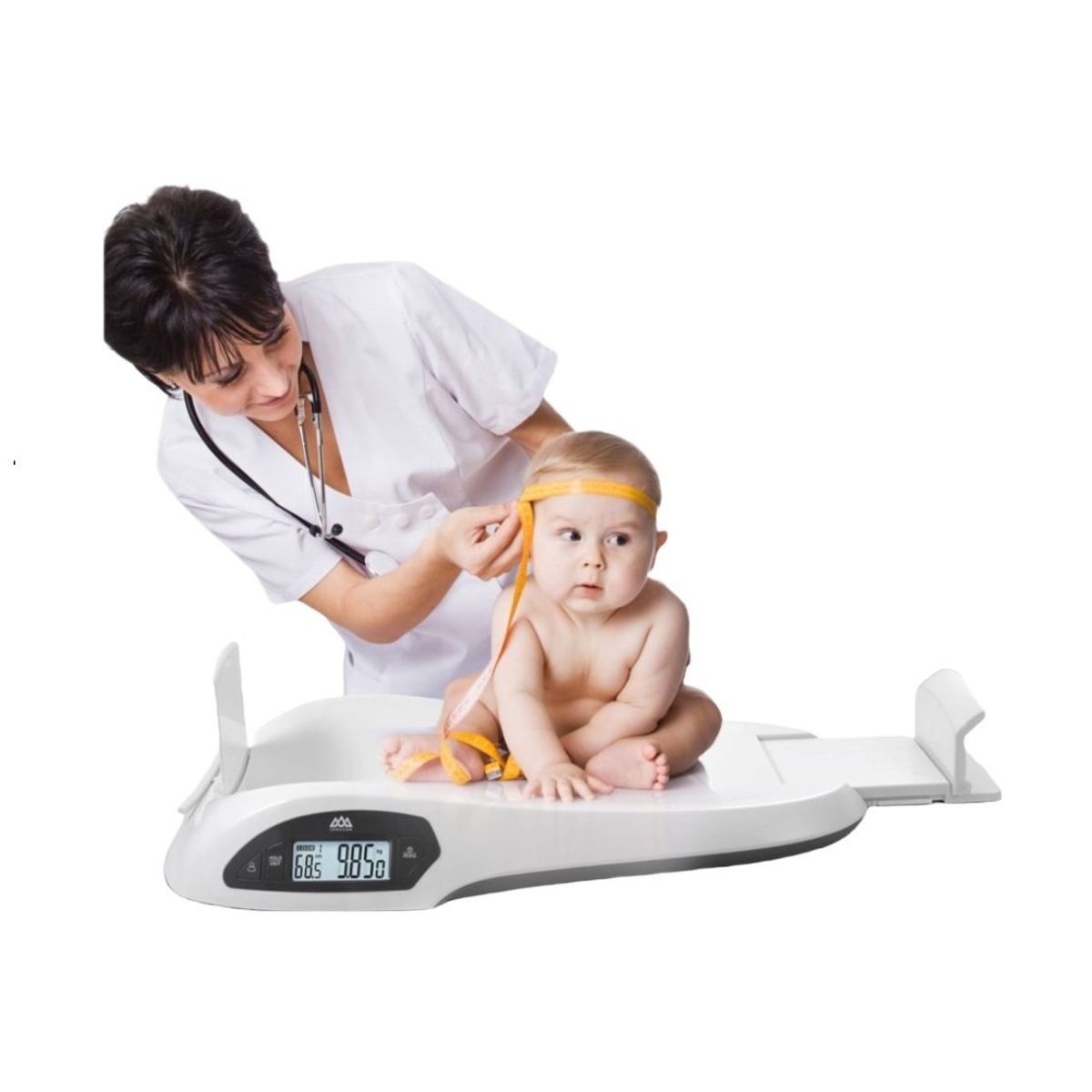 GENERICO - Báscula Balanza inteligente para bebés + Oximetro Pediatrico