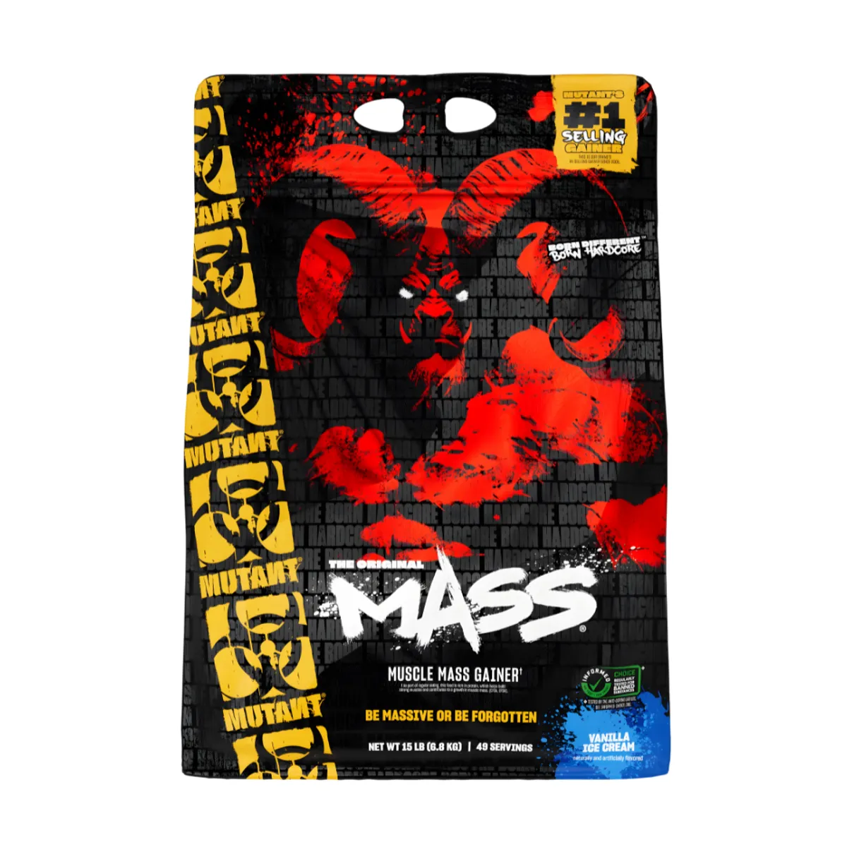 MUTANT - Mutant Mass 15 LB Mass Gainer Mutant - Vanilla Ice Cream