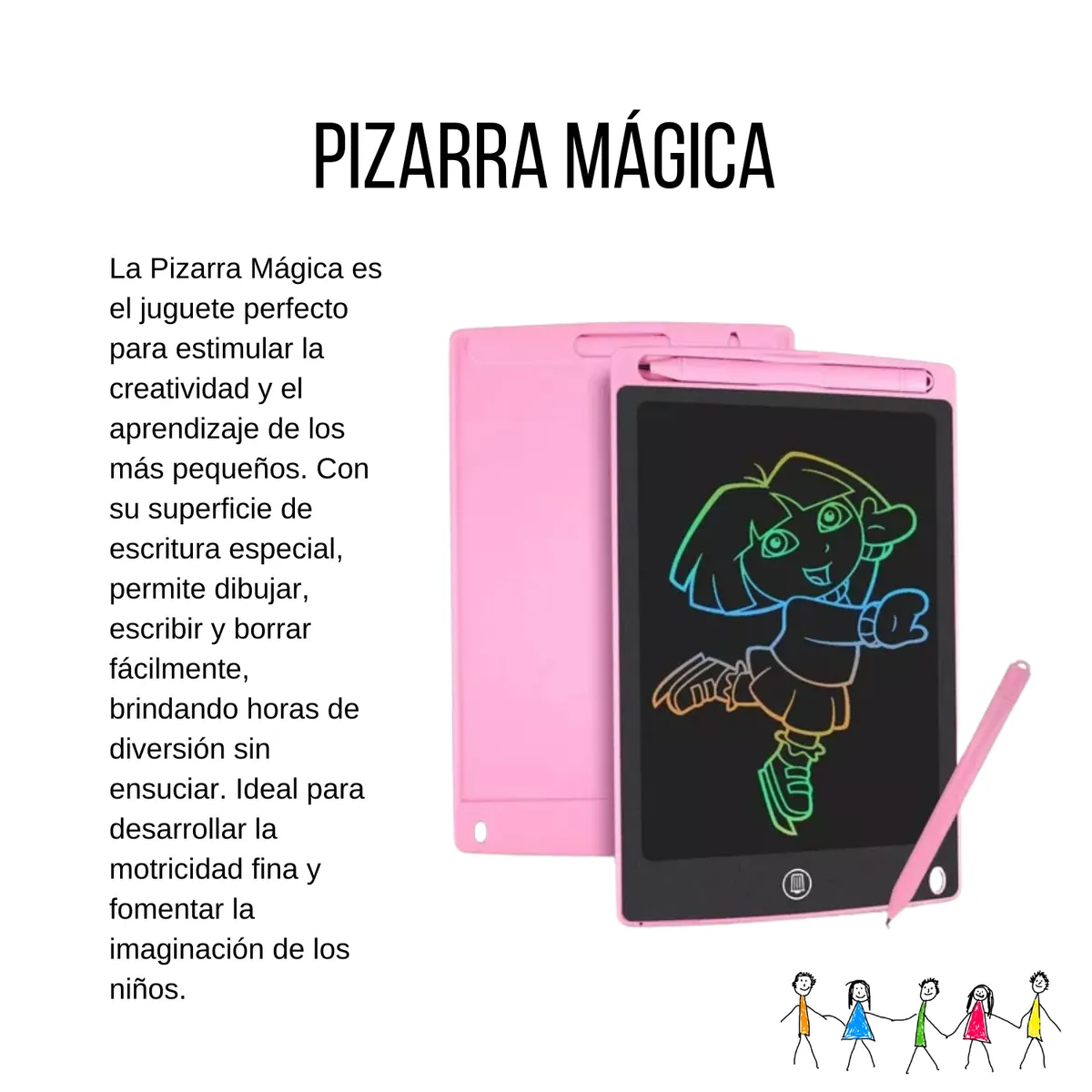 OEM - Pizarra Mágica Infantil Diversión Educativa para Pequeños