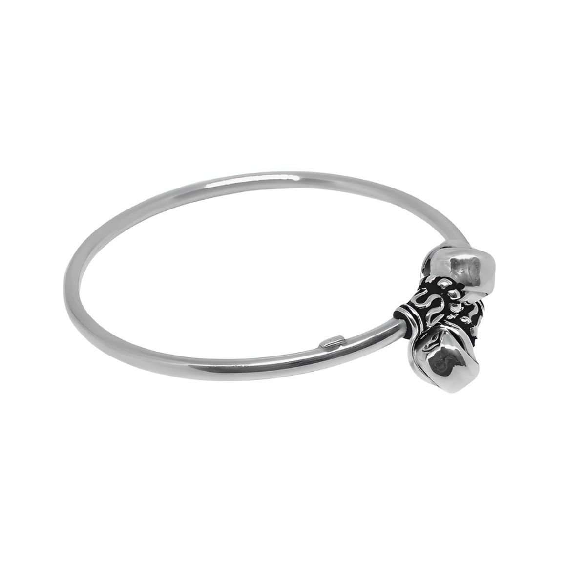 GENERICO - Pulsera Mujer Puñera Brazalete Bombita Joya Regalo Plata 950