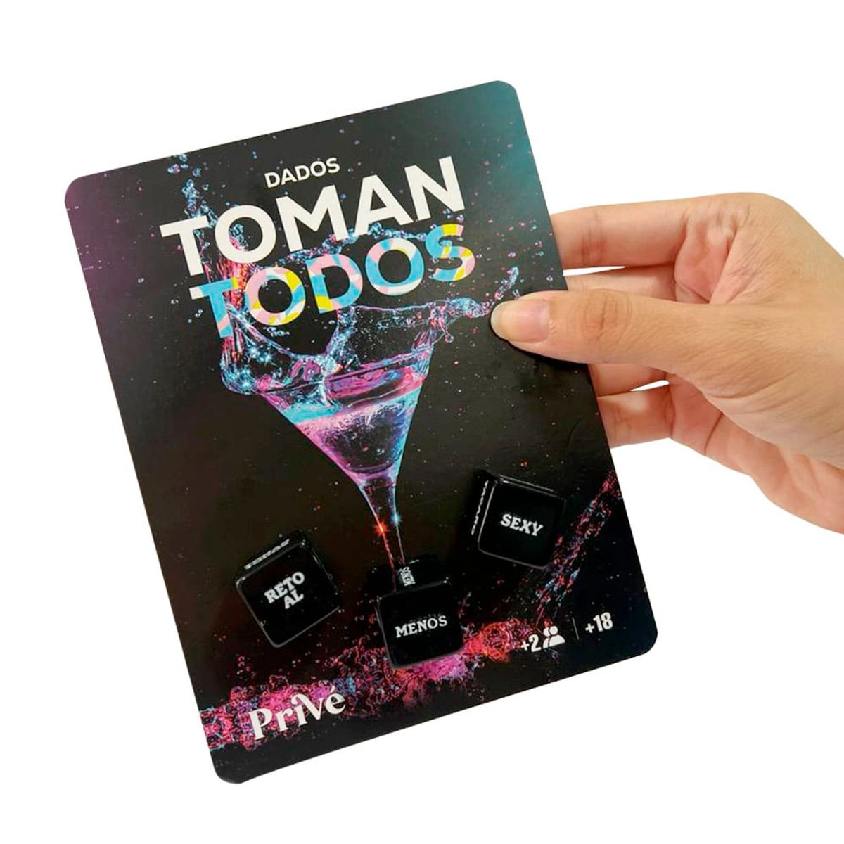 GENERICO - Juego Dados Eróticos Toman Todos Para Amigos y Fiesta