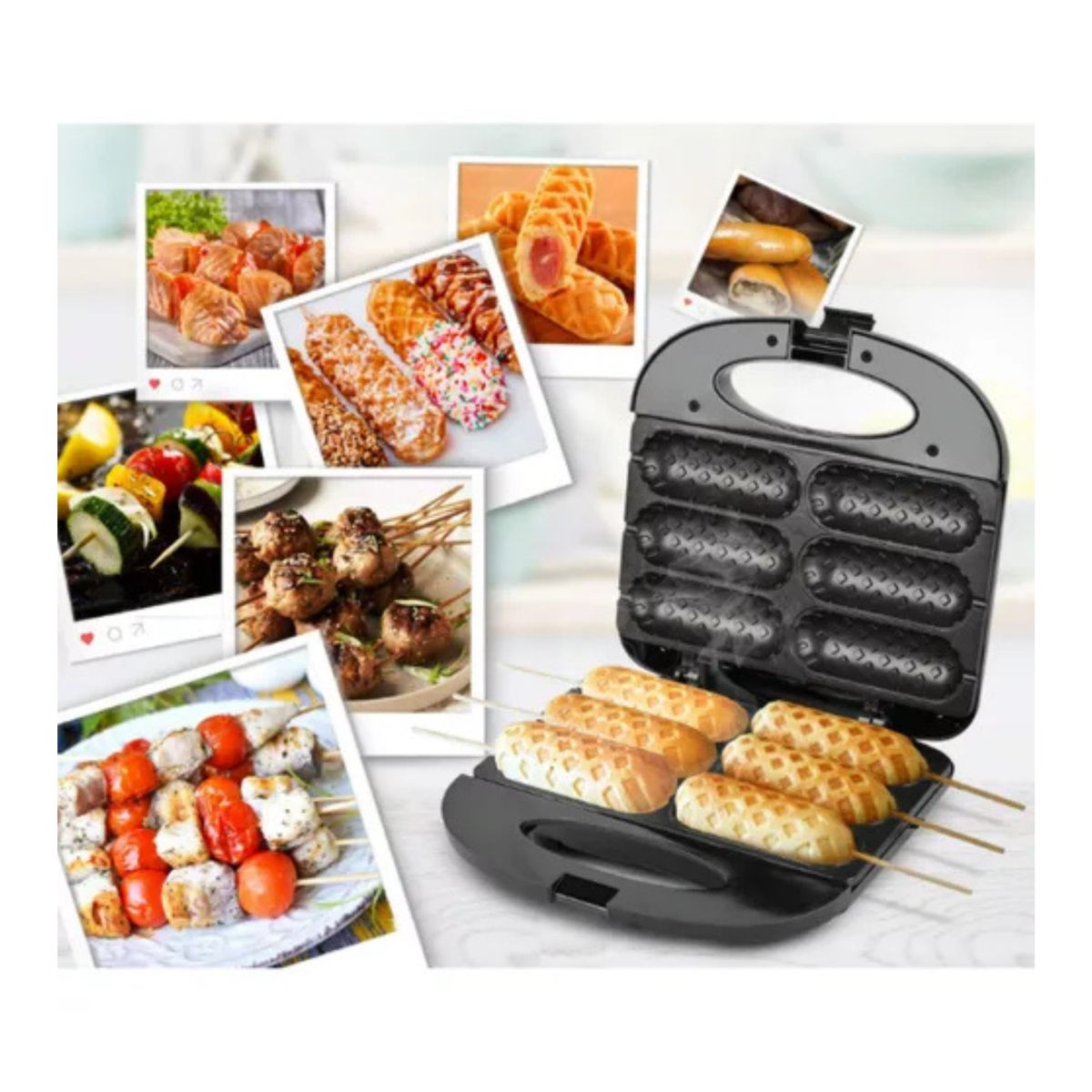 RAFF - Máquina RAFF para Hot Dogs Rápido Fácil y Delicioso