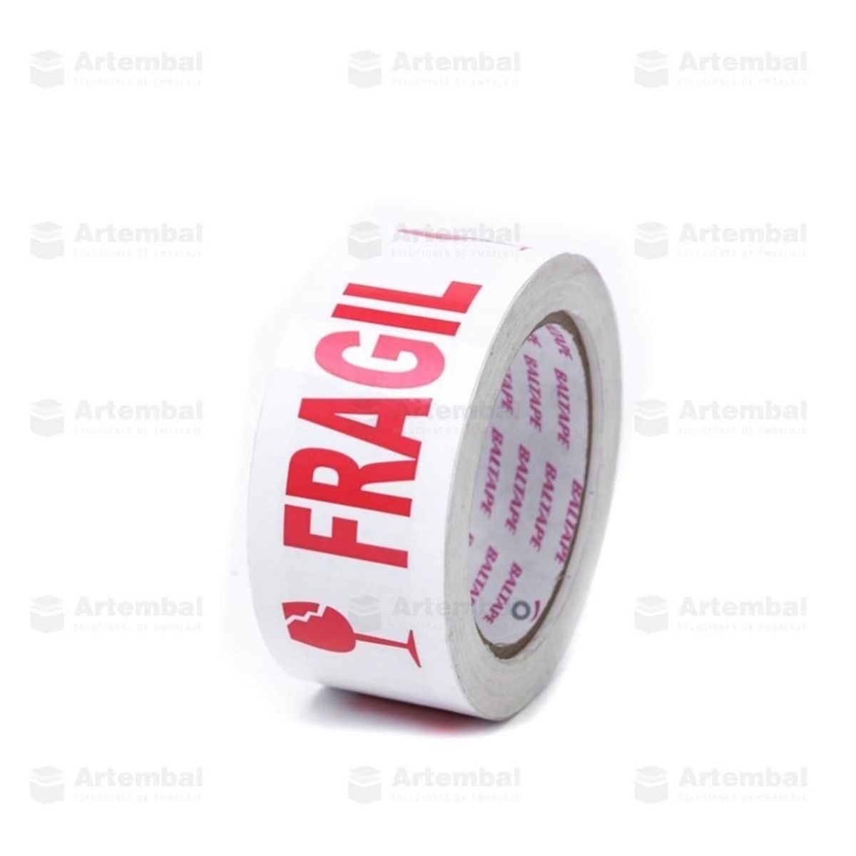 GENERICO - Cinta de embalaje impresas Frágil 200 Yardas - 1 Und.