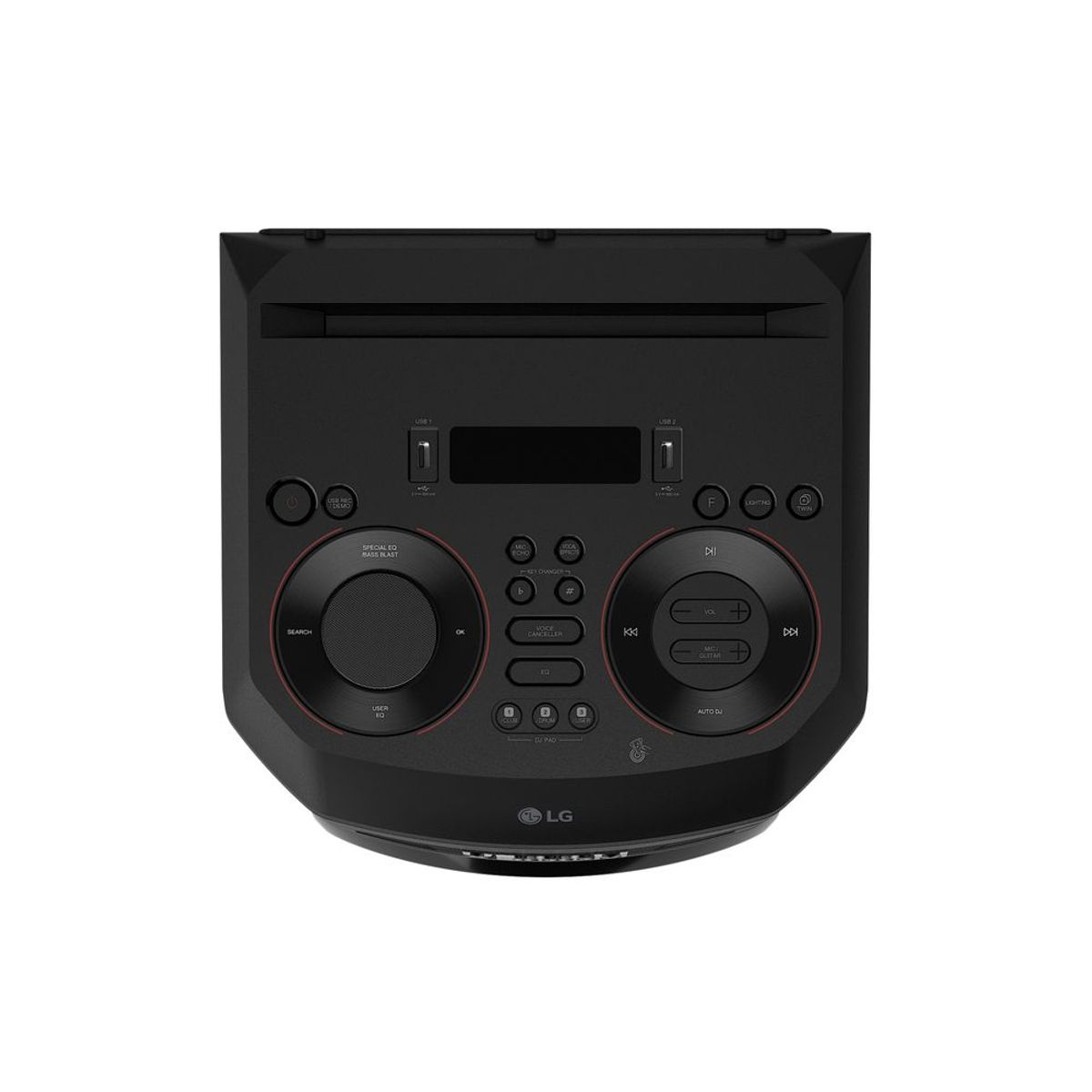 LG - Torre de sonido Multi-Bluetooth Karaoke Star XBOOM BLack LG RNC7