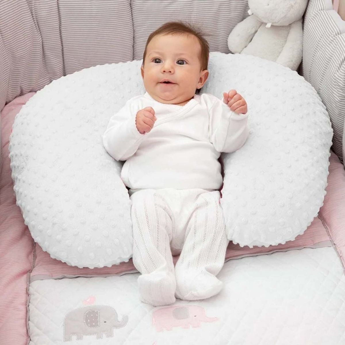 GENERICO - Cojin de lactancia en color Blanco