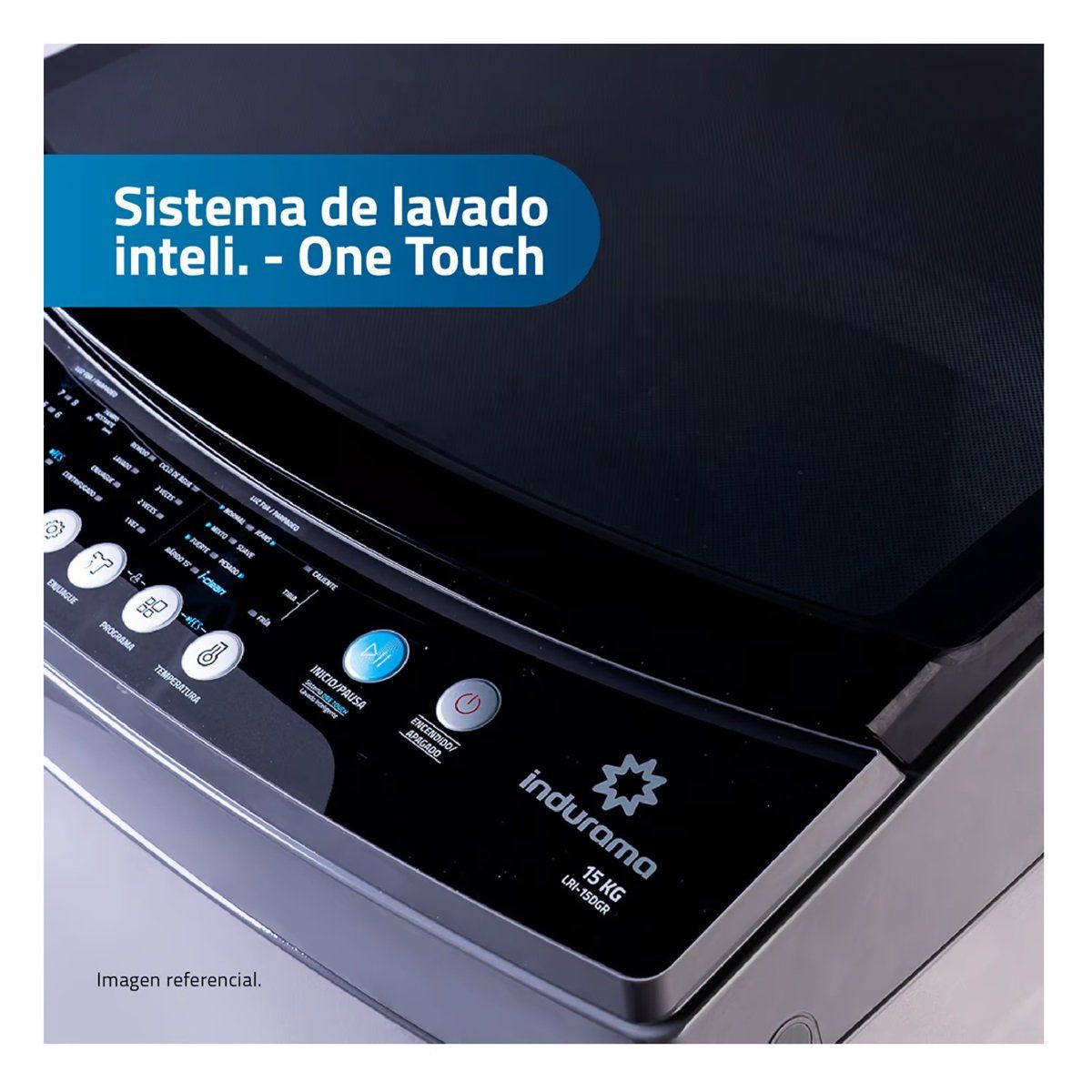 INDURAMA - LAVADORA INDURAMA SUPERIOR 16 KG LRI-16DGR