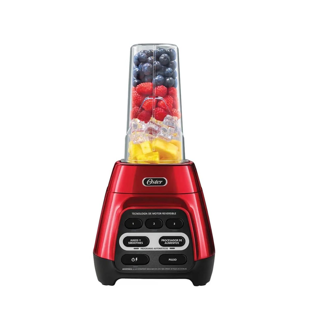 OSTER - Licuadora Oster® Programas automáticos vaso Blend-N-Go BLSTPYG1310RBG