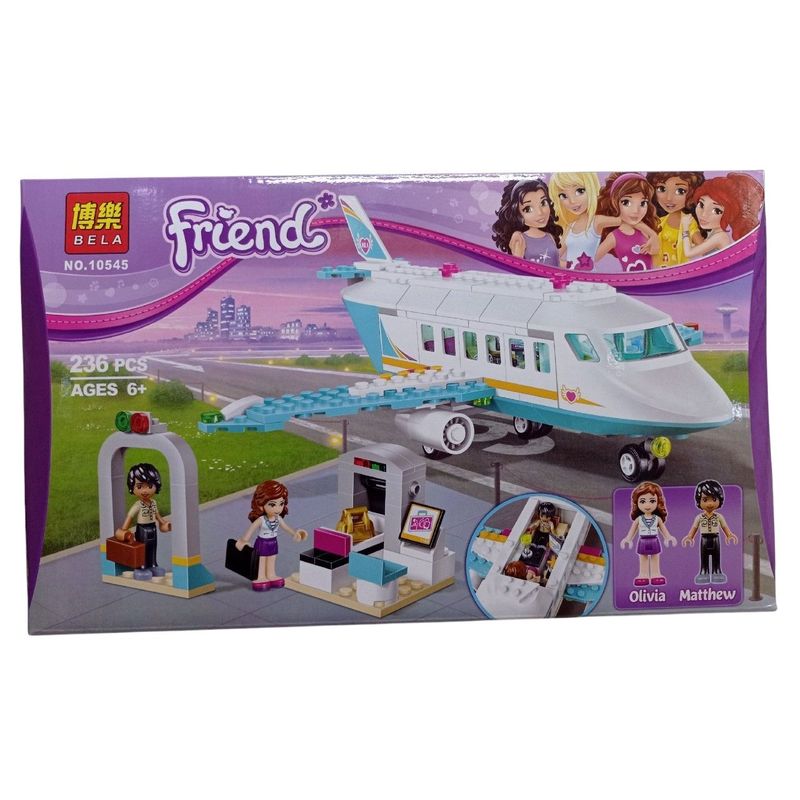 GENERICO - Armable Avion Friends 236 Piezas