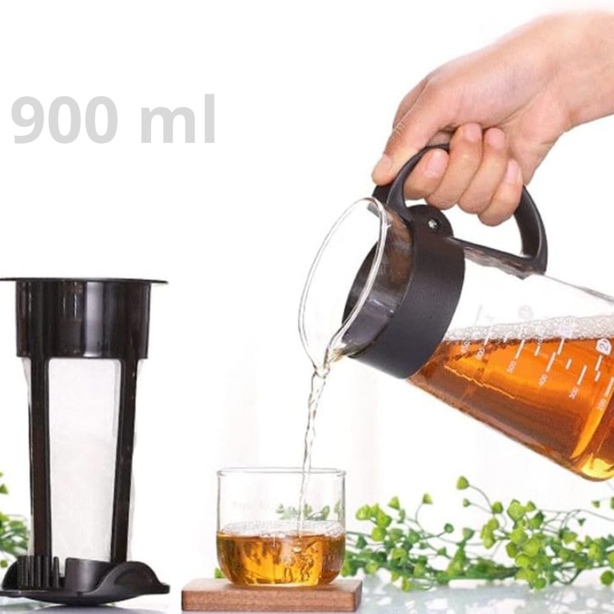 GENERICO - Jarra con filtro  coffee & tea 900 ml