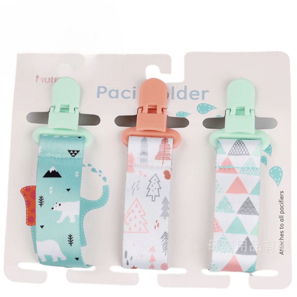 GENERICO - Pack de 3 sujetadores