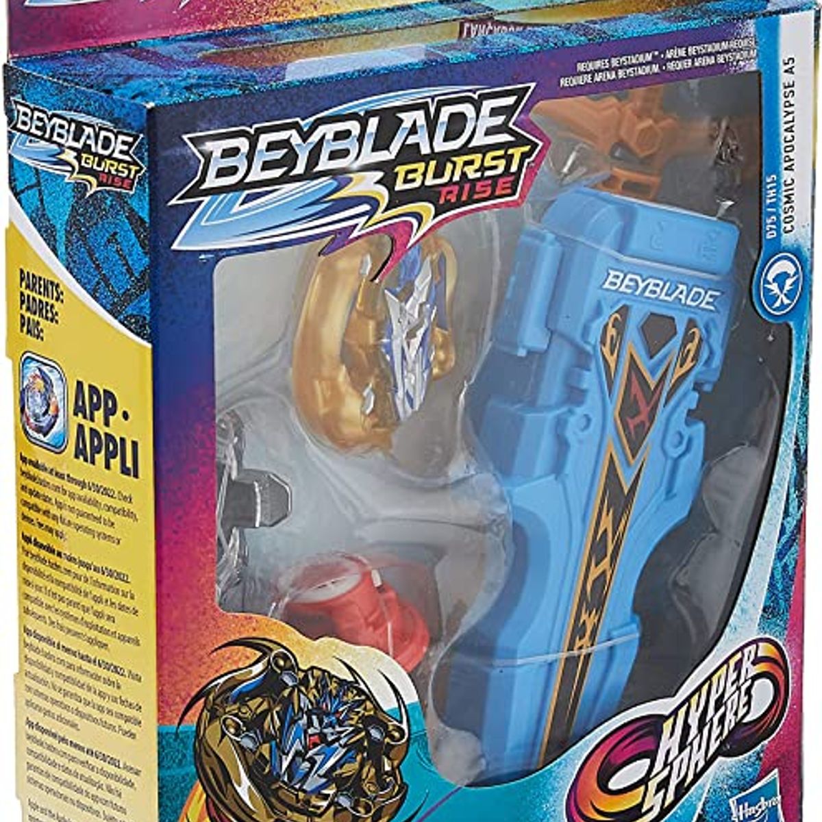 TAKARA TOMY - BEYBLADE BURST COSMIC APOCALYPSE A5 CON LANZADOR TIPO ESPADA