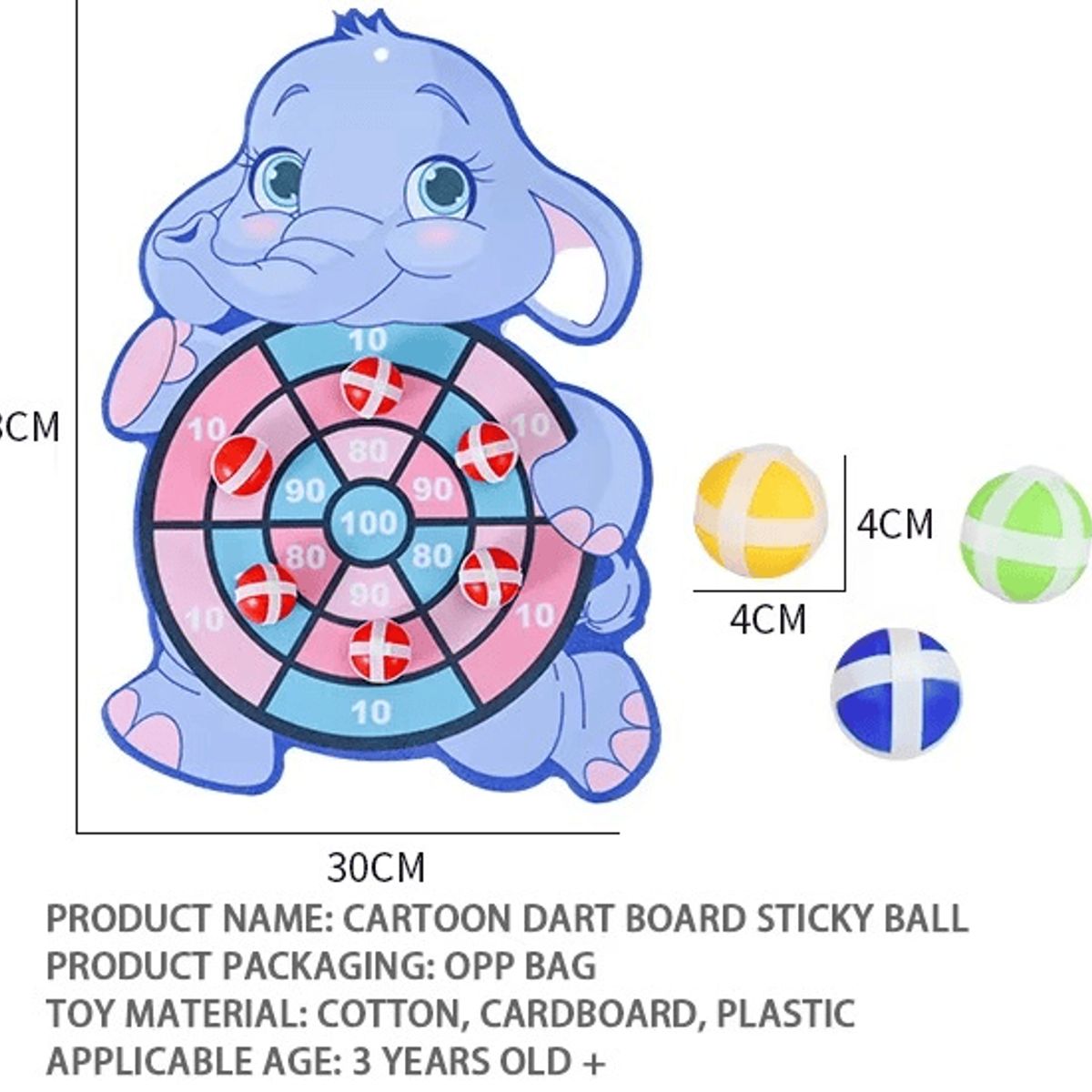 GENERICO - Tablero de dardos bola montessori