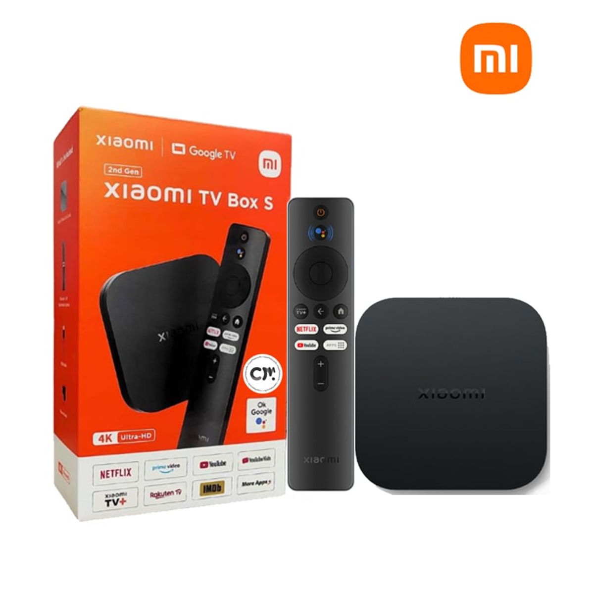 XIAOMI - XIAOMI MI TV BOX S 2DA GEN ANDROID TV CHROMECAST - VERSION GLOBAL