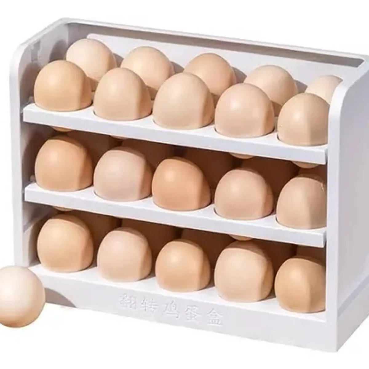 GENERICO - Organizador De Huevos 3 Niveles