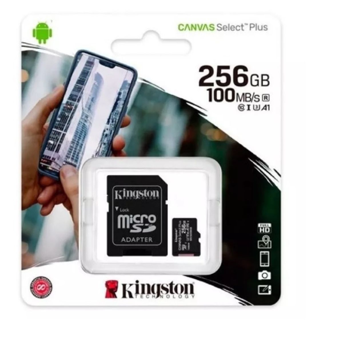 KINGSTON - Memoria Micro sd 256 Gb Kingston microsd 256 Select Plus